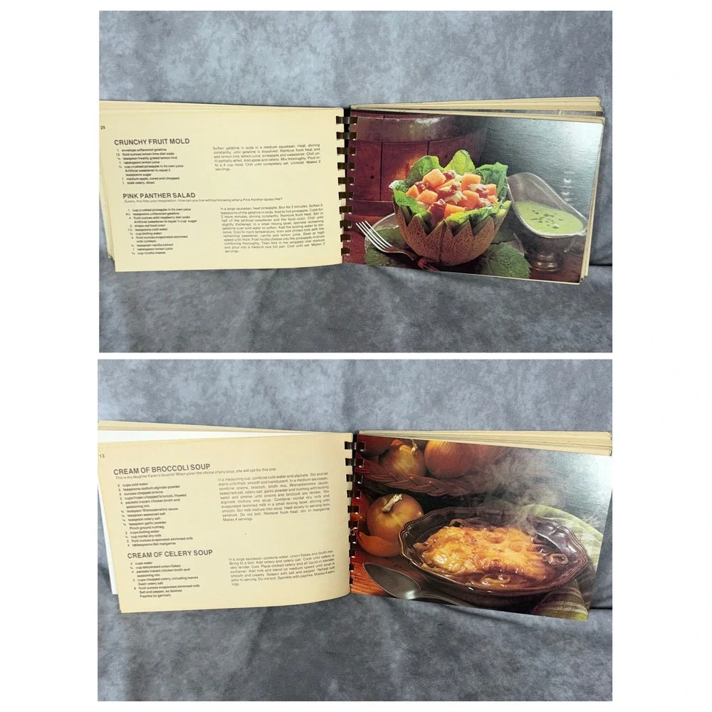 Vintage 1970s The Dieter's Gourmet Cookbook Volume II Sondra Blumenthal Spiral